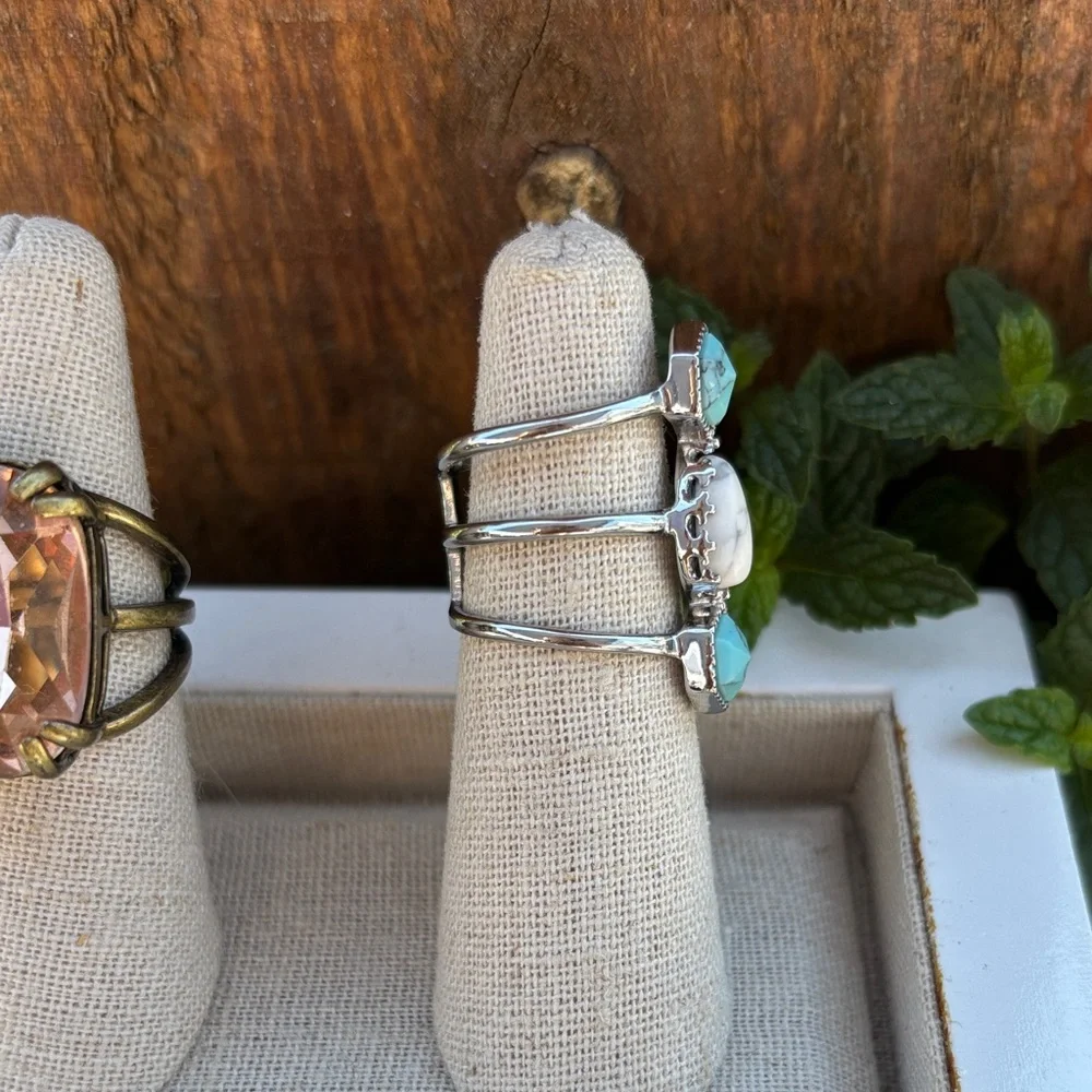 Chloe + Isabel Turkish‎ Delight Triple Band Ring